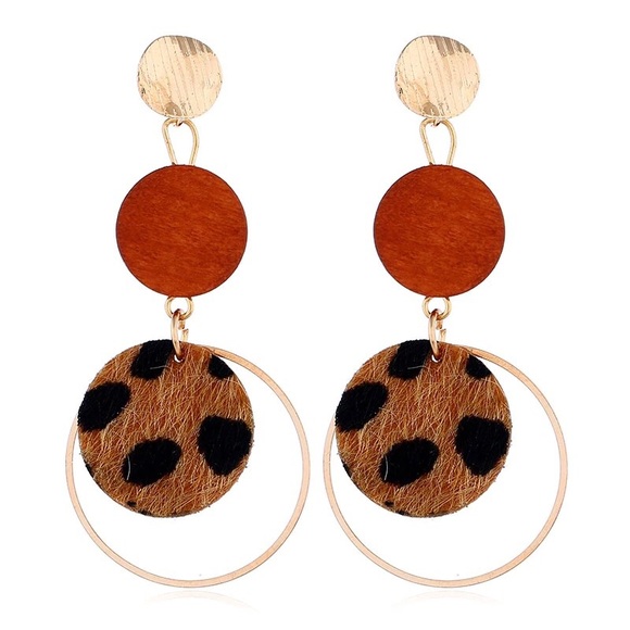 Printed Hoops - Picture 2 of 4